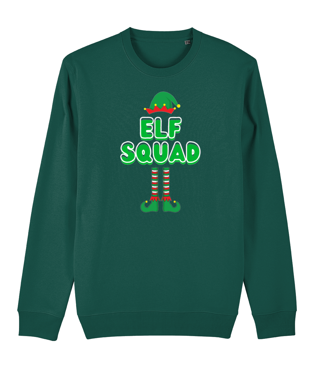 Christmas "Elf Squad" Unisex Sweatshirt