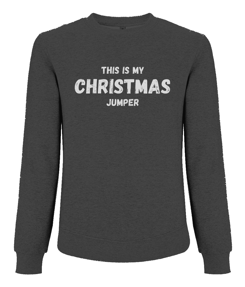 "Christmas Jumper" Unisex Raglan Sweatshirt