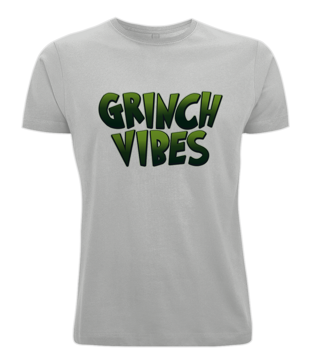 Christmas "Grinch Vibes" Men's Jersey Tshirt