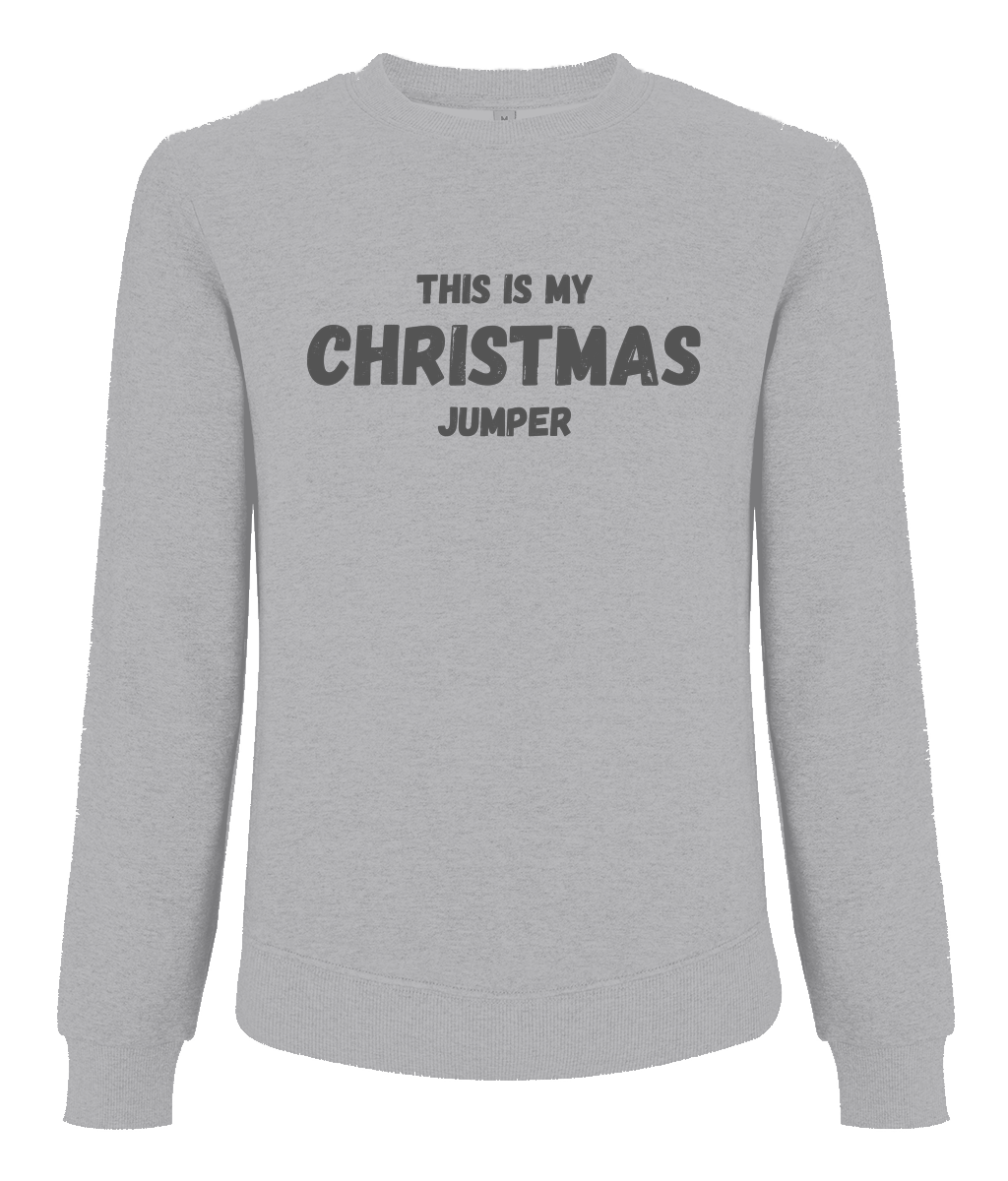 "Christmas Jumper" Unisex Raglan Sweatshirt