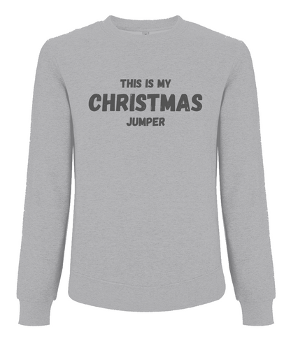 "Christmas Jumper" Unisex Raglan Sweatshirt