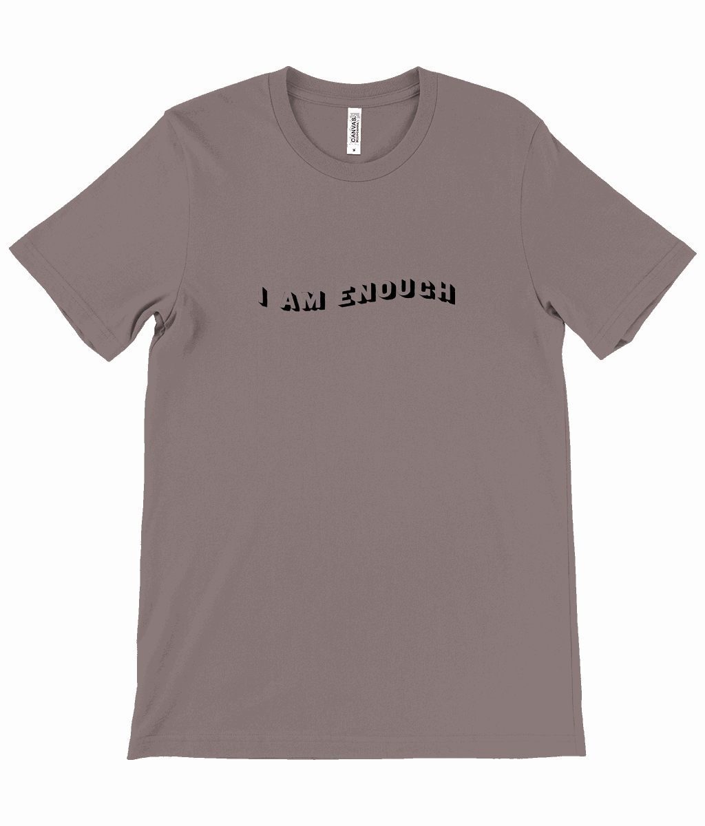 Self Love "I am enough" Unisex Cotton Tshirt SAYIT Fashion