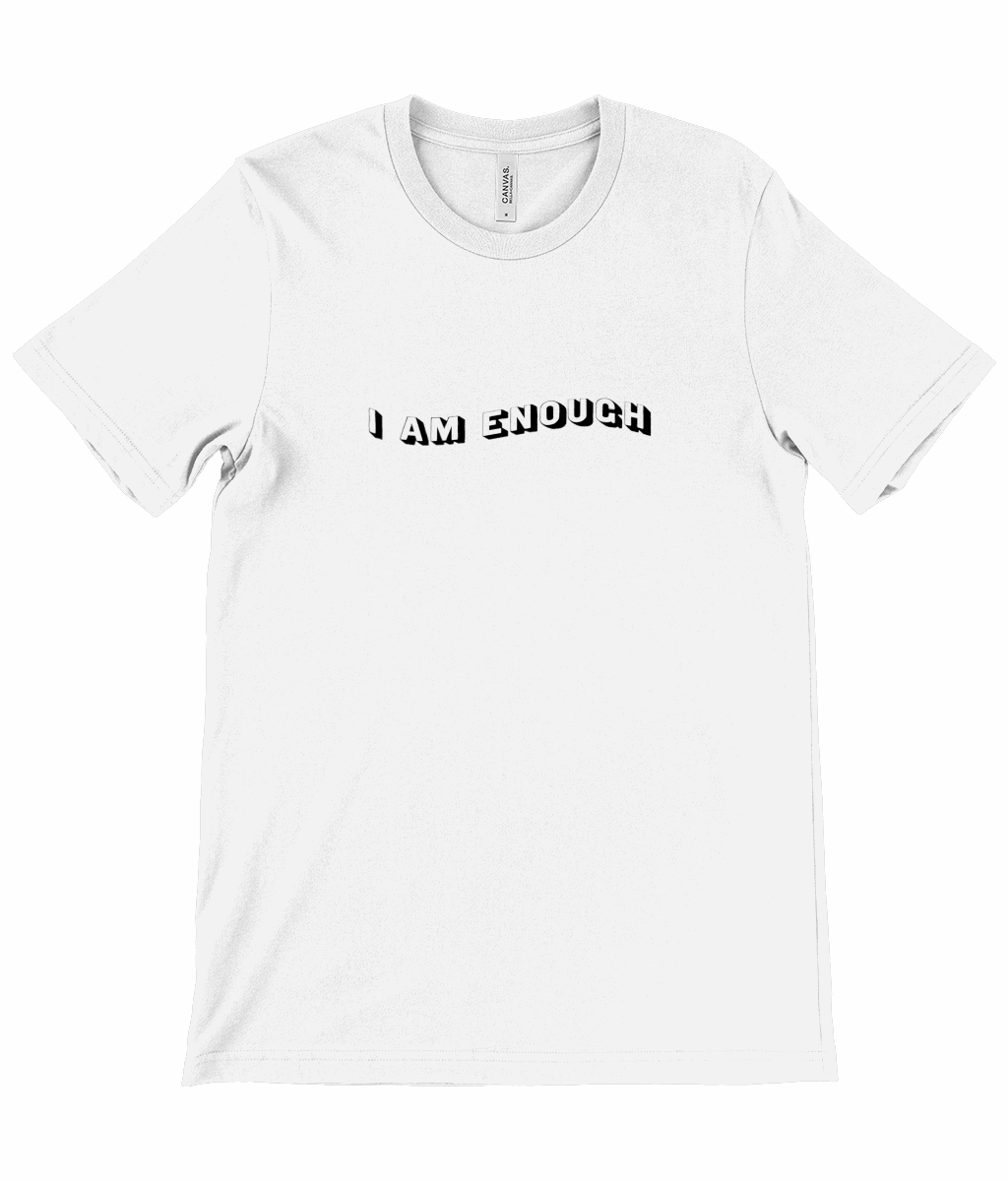 Self Love "I am enough" Unisex Cotton Tshirt SAYIT Fashion