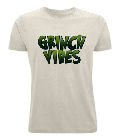 Christmas "Grinch Vibes" Men's Jersey Tshirt